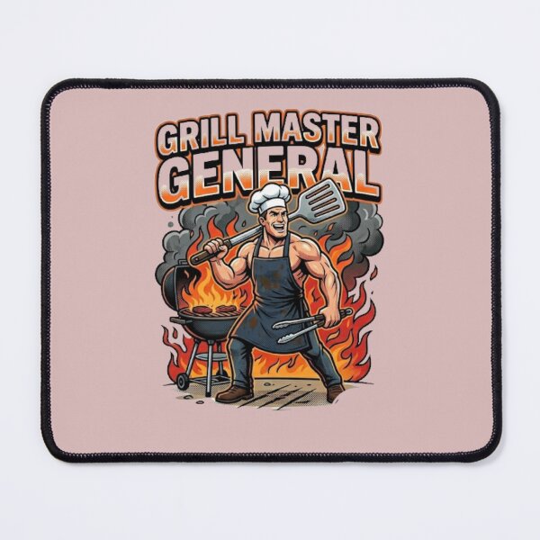 Item preview, Grill Master General Funny BBQ King Father's Day designed and sold by PACS0011.