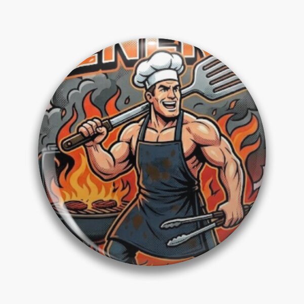 Item preview, Grill Master General Funny BBQ King Father's Day designed and sold by PACS0011.