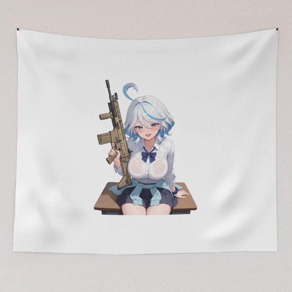 Item preview, Tactical School Girl - Anime Special Ops designed and sold by RAWLIFEGRAPHIC.
