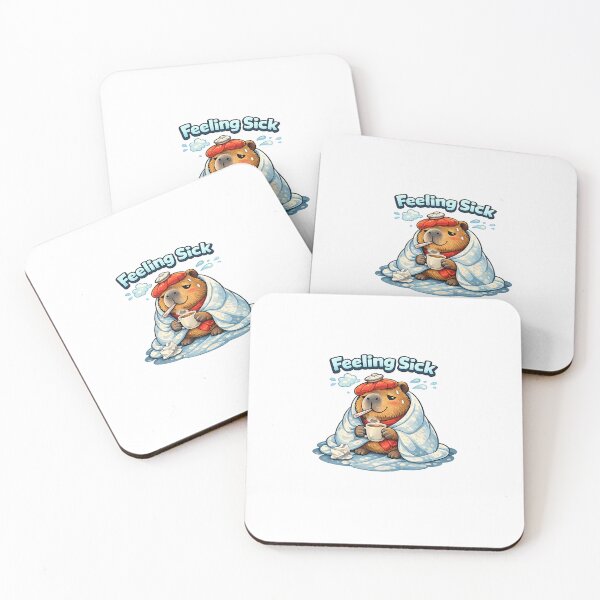 Item preview, Cute Capybara Collection Kawaii Animal Art designed and sold by Aramdesing.