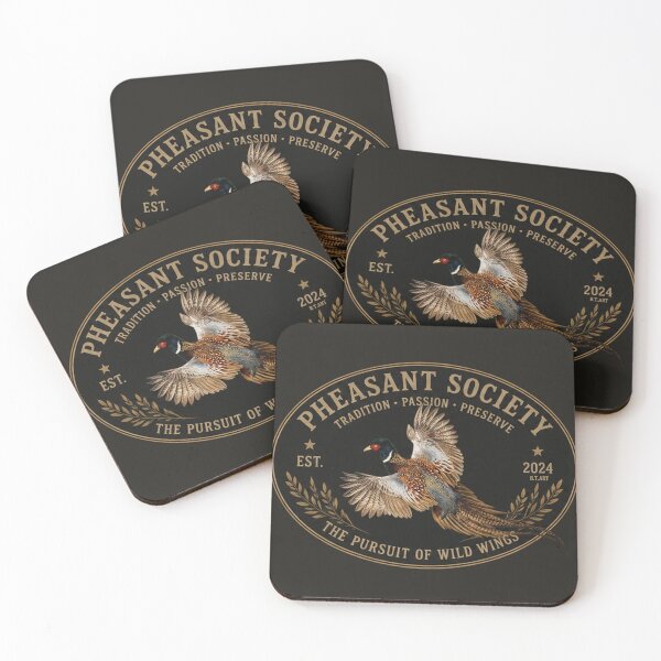 Item preview, Pheasant Society Vintage Hunting Logo PNG designed and sold by TammyHunterArt.