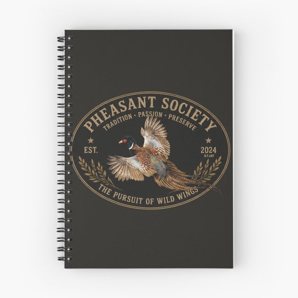 Item preview, Pheasant Society Vintage Hunting Logo PNG designed and sold by TammyHunterArt.