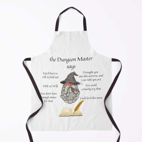 Item preview, The Dungeon Master Says designed and sold by SnarkSharks.