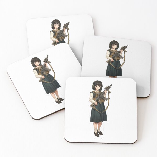 Item preview, Tactical School Girl - Anime Special Ops designed and sold by RAWLIFEGRAPHIC.