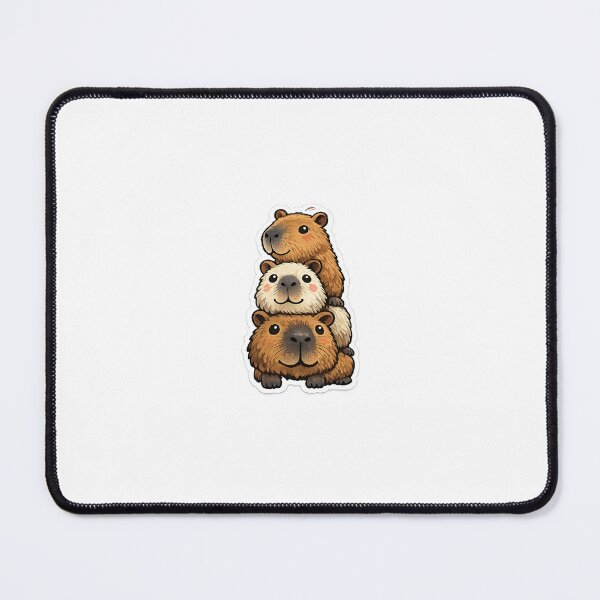 Item preview, Cute Capybara Collection Kawaii Animal Art designed and sold by Aramdesing.