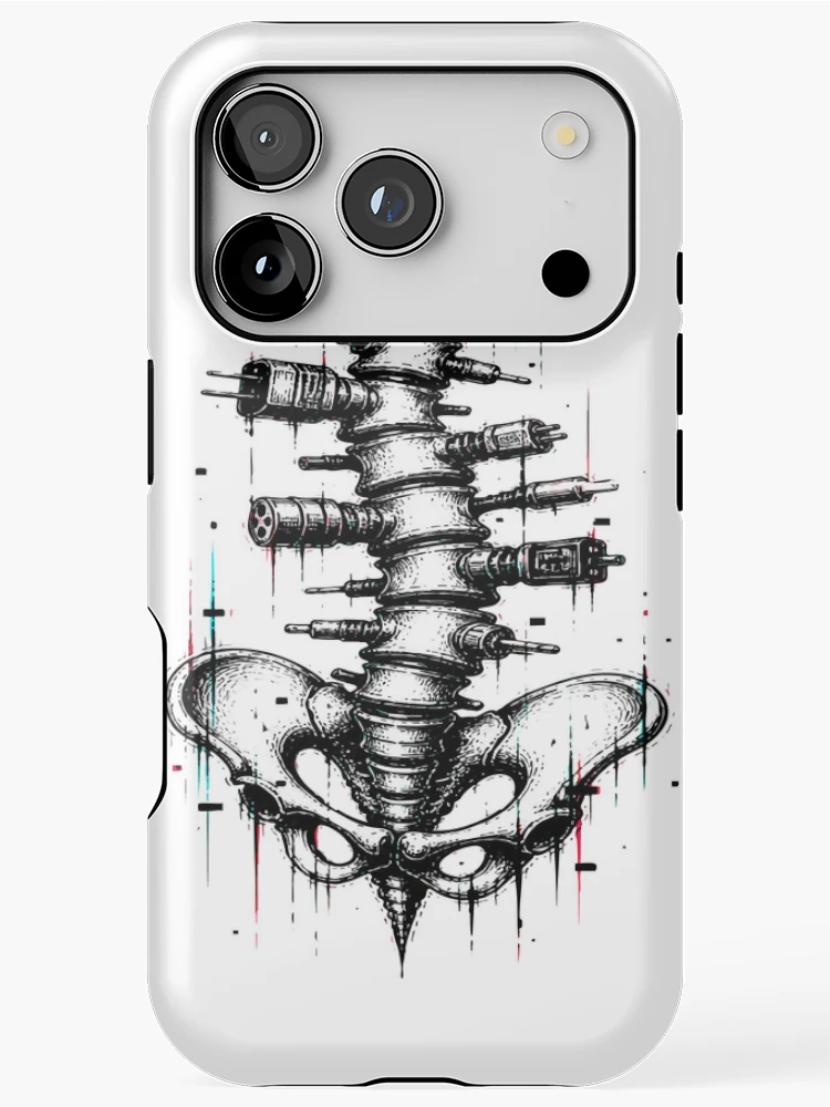 Thumbnail 1 of 4, iPhone Case, Plugged In designed and sold by AbstractAnom.