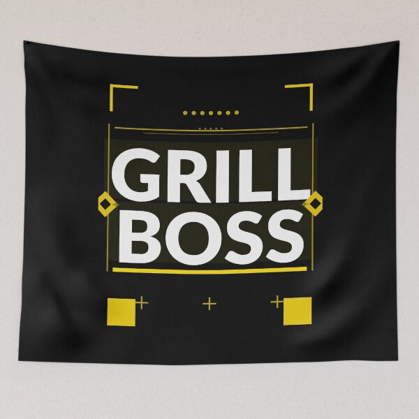 Item preview, Grill Boss Shirt | Funny BBQ Gift for Cookout Lovers and Grilling Fans designed and sold by Daily Mood Tees.