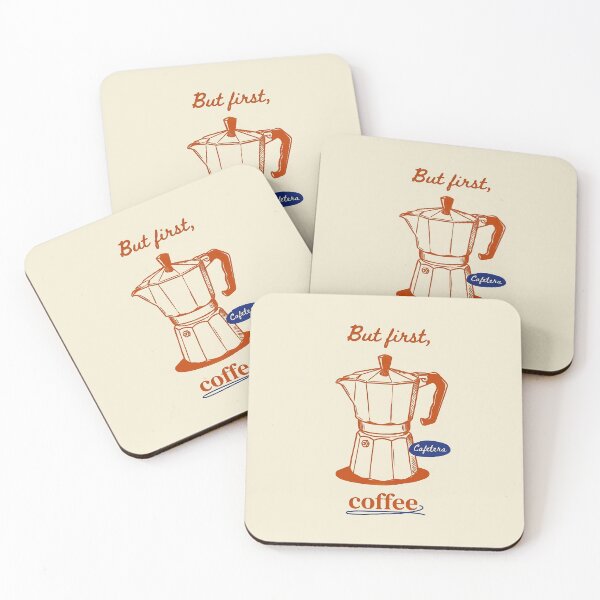 Item preview, Minimal Coffee Club Design – Modern Moka Pot Aesthetic designed and sold by Islabonita..