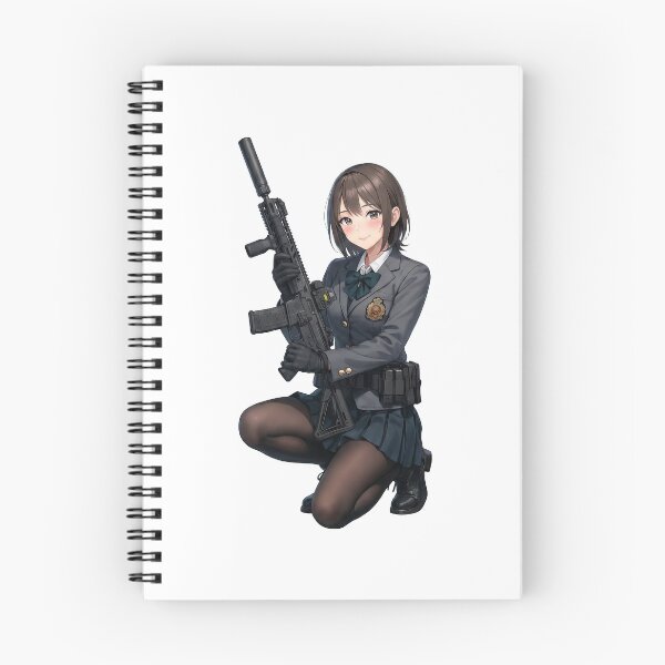 Item preview, Tactical School Girl - Anime Special Ops designed and sold by RAWLIFEGRAPHIC.