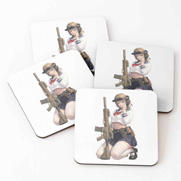 Item preview, Tactical School Girl - Anime Special Ops designed and sold by RAWLIFEGRAPHIC.