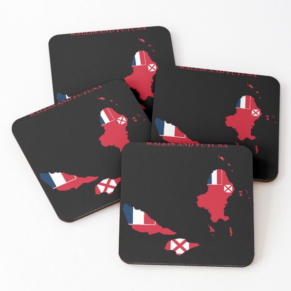 Item preview, Wallis and Futuna Map Flag Silhouette South Pacific Travel Pride Gift designed and sold by NTGUILTY.
