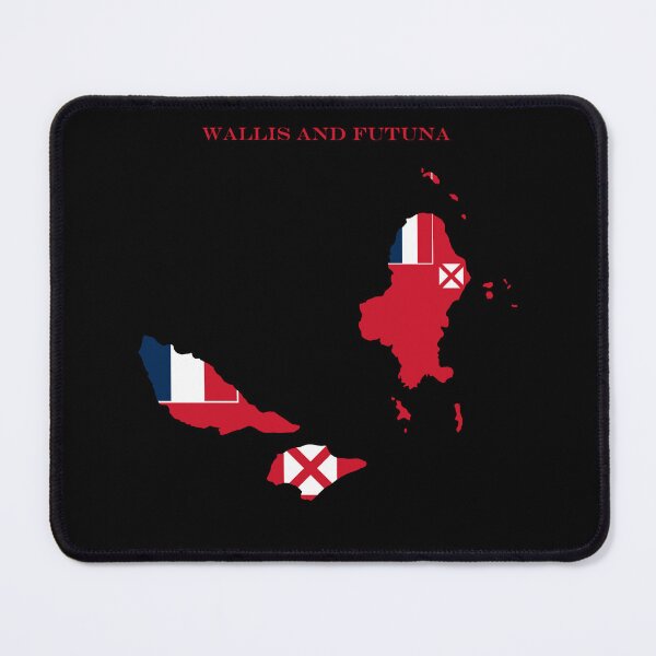 Item preview, Wallis and Futuna Map Flag Silhouette South Pacific Travel Pride Gift designed and sold by NTGUILTY.