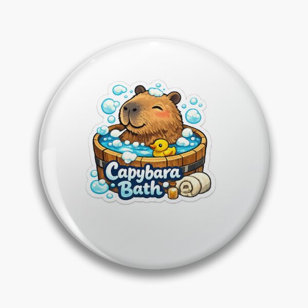 Item preview, Cute Capybara Collection Kawaii Animal Art designed and sold by Aramdesing.