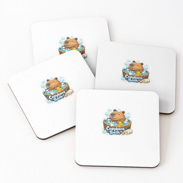 Item preview, Cute Capybara Collection Kawaii Animal Art designed and sold by Aramdesing.