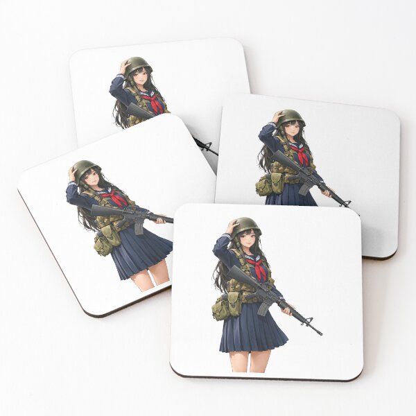 Item preview, Tactical School Girl - Anime Special Ops designed and sold by RAWLIFEGRAPHIC.