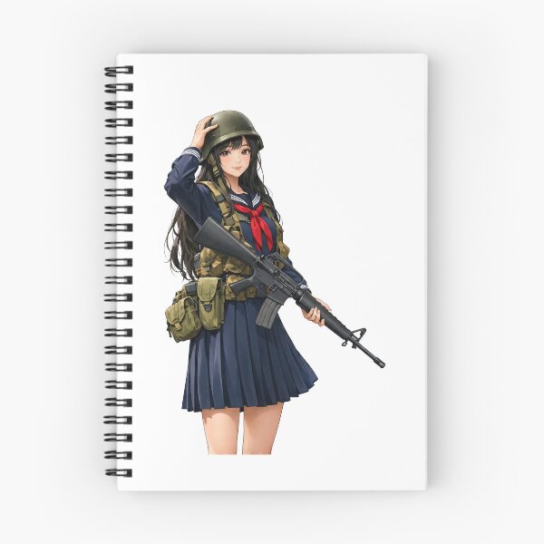 Item preview, Tactical School Girl - Anime Special Ops designed and sold by RAWLIFEGRAPHIC.
