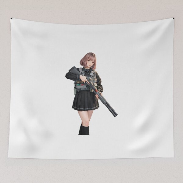 Item preview, Tactical School Girl - Anime Special Ops designed and sold by RAWLIFEGRAPHIC.