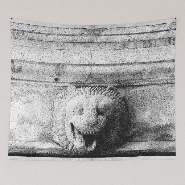 Item preview, Ancient Greek Temple Victory Stone Lion Sculpture 480 BCE designed and sold by Ghoul Enterprises.