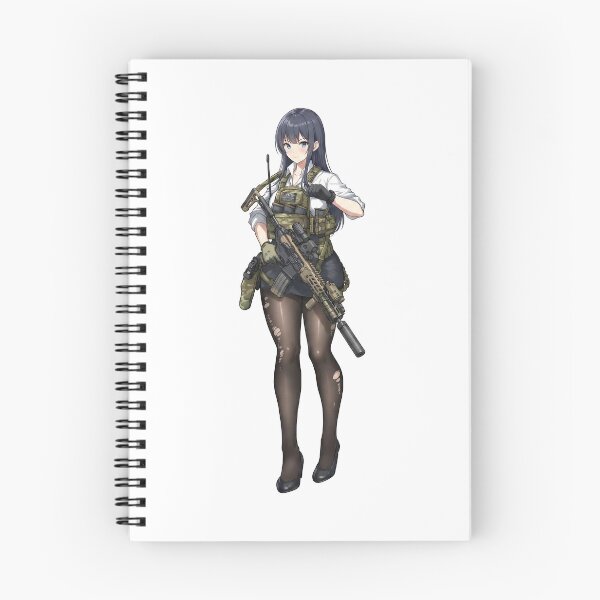 Item preview, Tactical School Girl - Anime Special Ops designed and sold by RAWLIFEGRAPHIC.