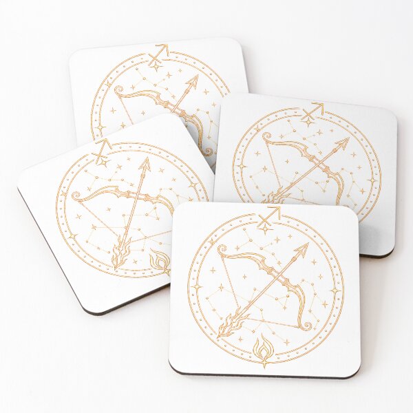 Item preview, Golden astral Sagittarius of the zodiac designed and sold by breveindu.