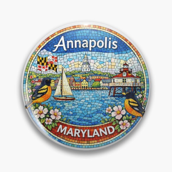 Item preview, Annapolis Maryland MD Capital Chesapeake Bay  designed and sold by SalterDesigns.