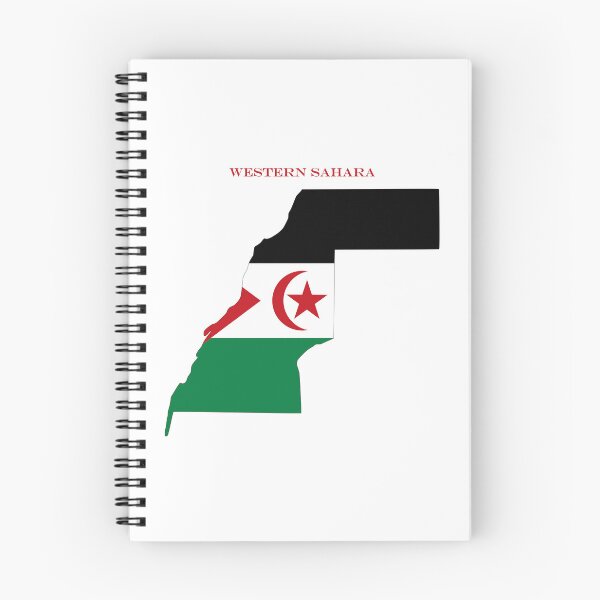 Item preview, Western Sahara Map Flag Silhouette Africa Travel Pride Gift designed and sold by NTGUILTY.