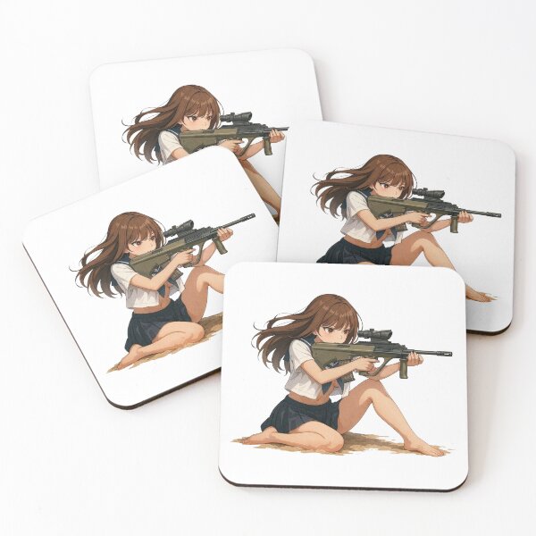 Item preview, Tactical School Girl - Anime Special Ops designed and sold by RAWLIFEGRAPHIC.