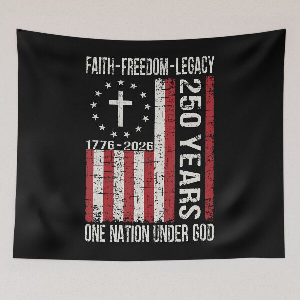 Item preview, 250 Years Faith Freedom 250Th Anniversary Usa 4Th Of July designed and sold by Fereskabilon.