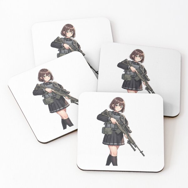 Item preview, Tactical School Girl - Anime Special Ops designed and sold by RAWLIFEGRAPHIC.