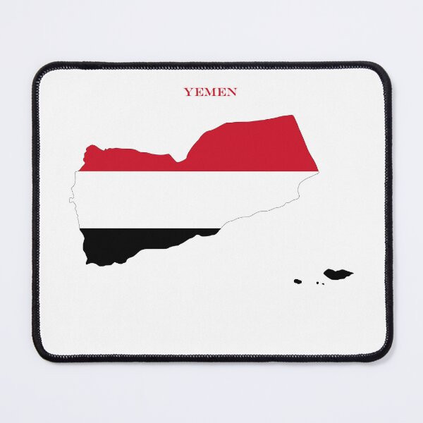Item preview, Yemen Map Flag Silhouette Middle East Travel Pride Gift designed and sold by NTGUILTY.