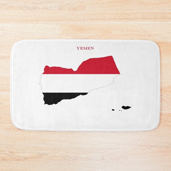 Item preview, Yemen Map Flag Silhouette Middle East Travel Pride Gift designed and sold by NTGUILTY.