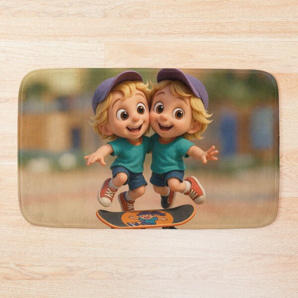 Item preview, Skater Zodiac Gemini designed and sold by Sillytoe.