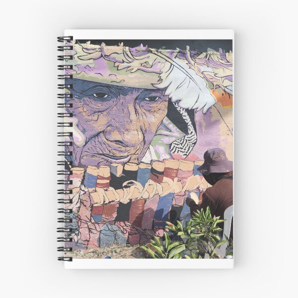 Item preview, Andean Elder Mural in Pastel Street Art designed and sold by Xavier's Place.