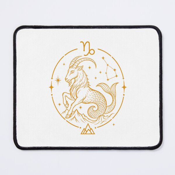 Item preview, golden Capricorn of the zodiac designed and sold by breveindu.