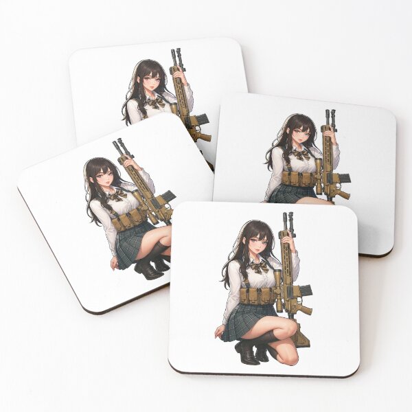 Item preview, Tactical School Girl - Anime Special Ops designed and sold by RAWLIFEGRAPHIC.