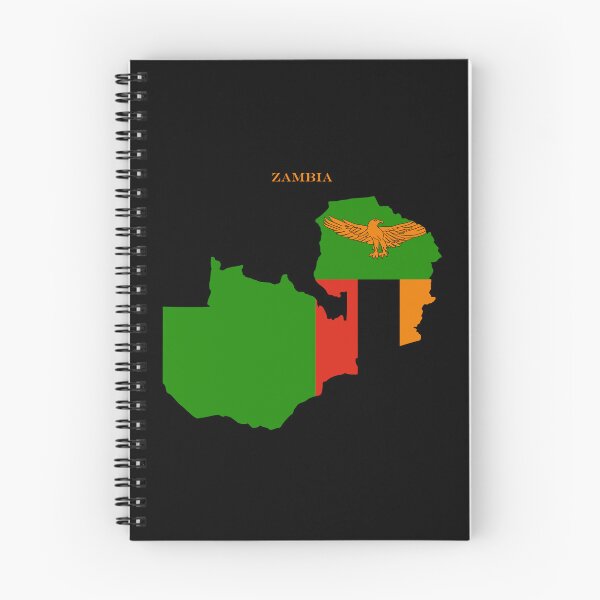 Item preview, Zambia Map Flag Silhouette Africa Travel Pride Gift designed and sold by NTGUILTY.