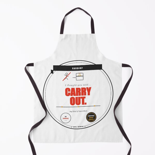 Item preview, Cardio I Thought You Said Carry Out Funny Gym Sarcastic designed and sold by Mega-Shopping.