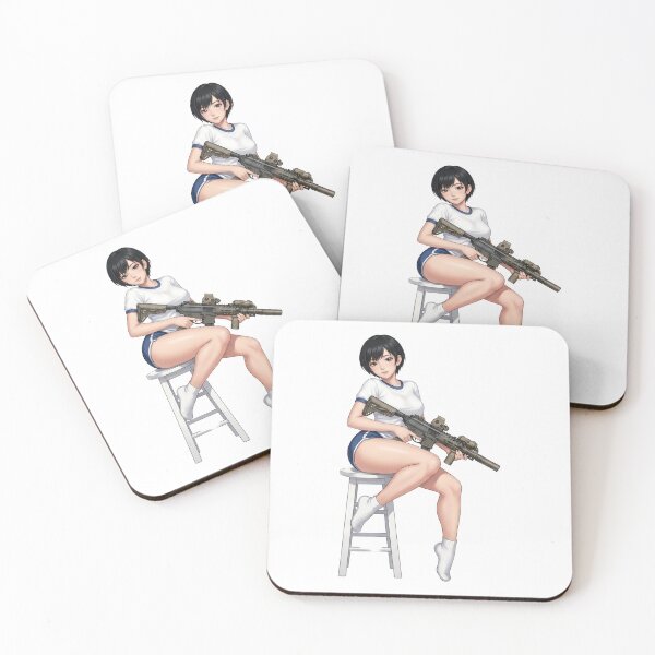 Item preview, Tactical School Girl - Anime Special Ops designed and sold by RAWLIFEGRAPHIC.