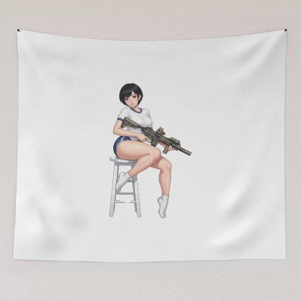 Item preview, Tactical School Girl - Anime Special Ops designed and sold by RAWLIFEGRAPHIC.