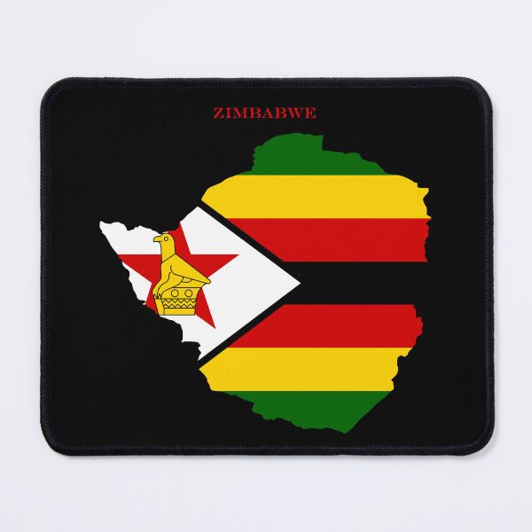Item preview, Zimbabwe Map Flag Silhouette Africa Travel Pride Gift designed and sold by NTGUILTY.