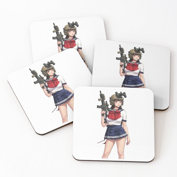Item preview, Tactical School Girl - Anime Special Ops designed and sold by RAWLIFEGRAPHIC.