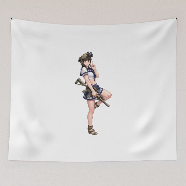 Item preview, Tactical School Girl - Anime Special Ops designed and sold by RAWLIFEGRAPHIC.