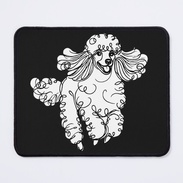Item preview, Poodle Running designed and sold by ViaARTfactory.