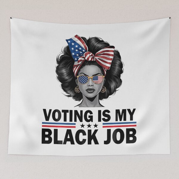 Item preview, Voting Is My Black Job Black Womens Voting designed and sold by Fereskabilon.