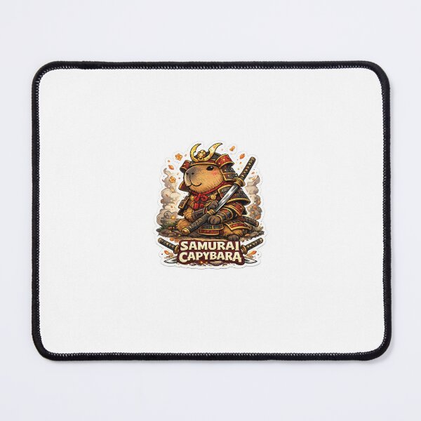 Item preview, Samurai Cute Capybara Collection Kawaii Animal Art designed and sold by Aramdesing.