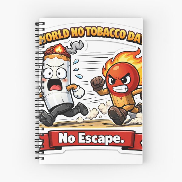 Item preview, Ilustración animada del Día Mundial Sin Tabaco designed and sold by SNC3421.