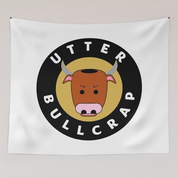 Item preview, Utter Bullcrap designed and sold by Mascara Junkie Designs.