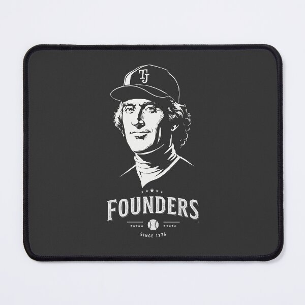 Item preview, THOMAS JEFFERSON  FOUNDING FATHER BASEBALL PLAYER, SPORTS, HISTORICAL HEROES designed and sold by classic car craze.