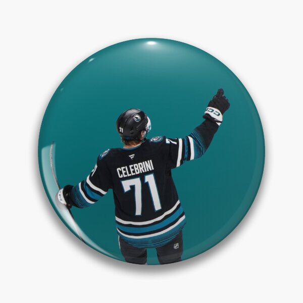 Item preview, Macklin Celebrini designed and sold by Skeleton Hockey Department .