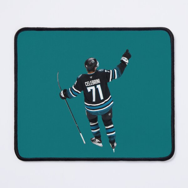 Item preview, Macklin Celebrini designed and sold by Skeleton Hockey Department .